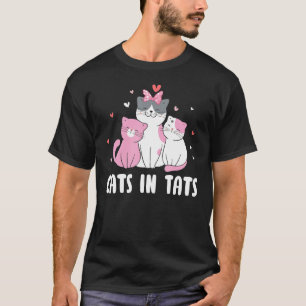 Camiseta Gatos em Tats Cat Tattoo Kitten Tattoooooooon