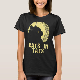 Camiseta Gatos em Tats Cat Tattoo Kitten Tatuado 2