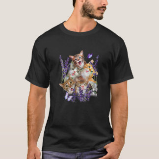 Camiseta Gatos Engraçados de Gatinhos de Montanha