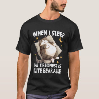 Camiseta Gatos engraçados de preguiça t