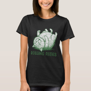 Camiseta Gatos Engraçados e Gordos Desenho Amantes de Anima