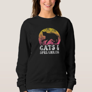 Camiseta Gatos & Espeleologia Hobby Vintage Retro