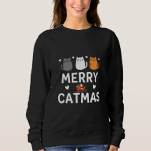 Gatos Fofo do Papai Noel Feliz Catmas Gatinho Fest