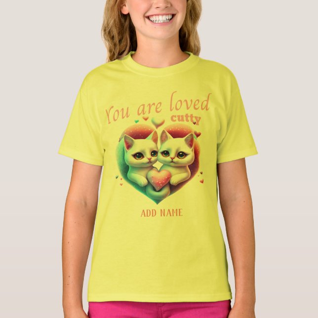 Camiseta Gatos Fofos (Frente)