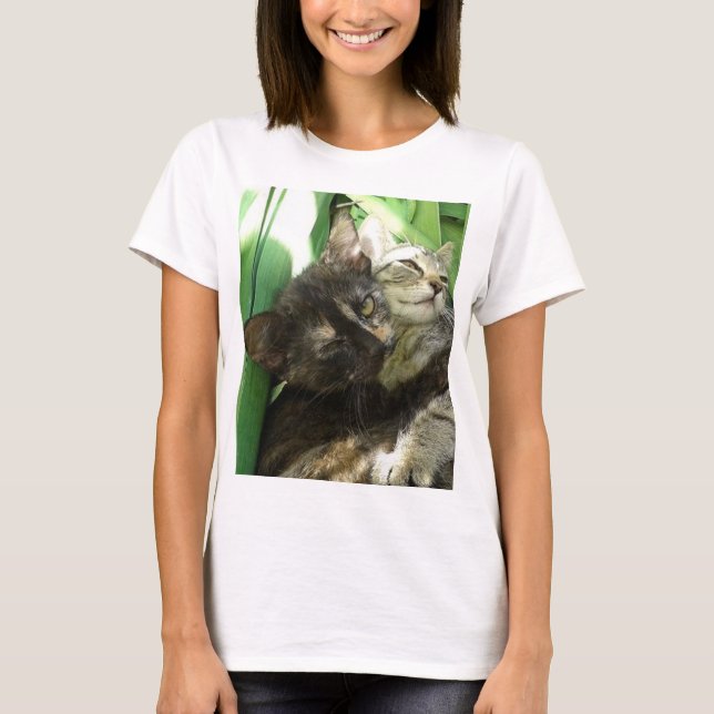 Camiseta Gatos fofos (Frente)