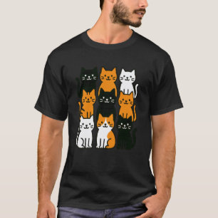 Camiseta Gatos Fofos Fofinhos Amantes de Gatos