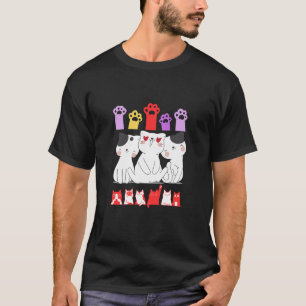 Camiseta Gatos Fofos Kawaii e Presente para Amantes de Gato