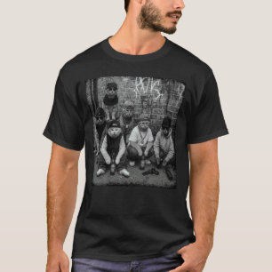 Camiseta Gatos Gângster Sarcasmo Engraçado Meme de Gato Beb