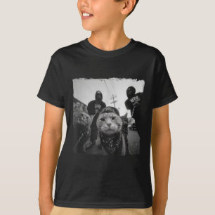 Camiseta Gatos Gângster Streetwear Motivo de Gato Divertido