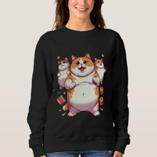 Camiseta Gatos Gordos Engraçados Memória, Gato de Gato Chon