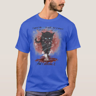 Camiseta Gatos Guerreiros Gateiam O Levantamento Do Scourge