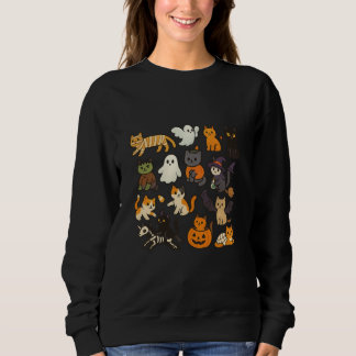 Camiseta Gatos Halloween - Gatos Bonitos na Design de Figur