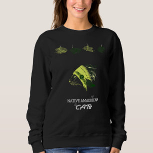 Camiseta Gatos Indígenas Nativos - Nativos Americanos Gatos