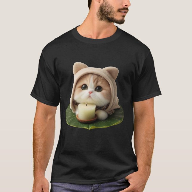 Camiseta gatos interiores (Frente)
