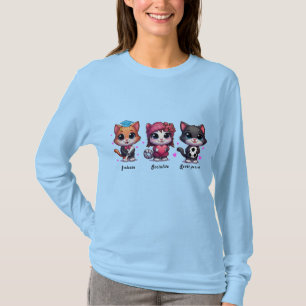 Camiseta gatos lindos