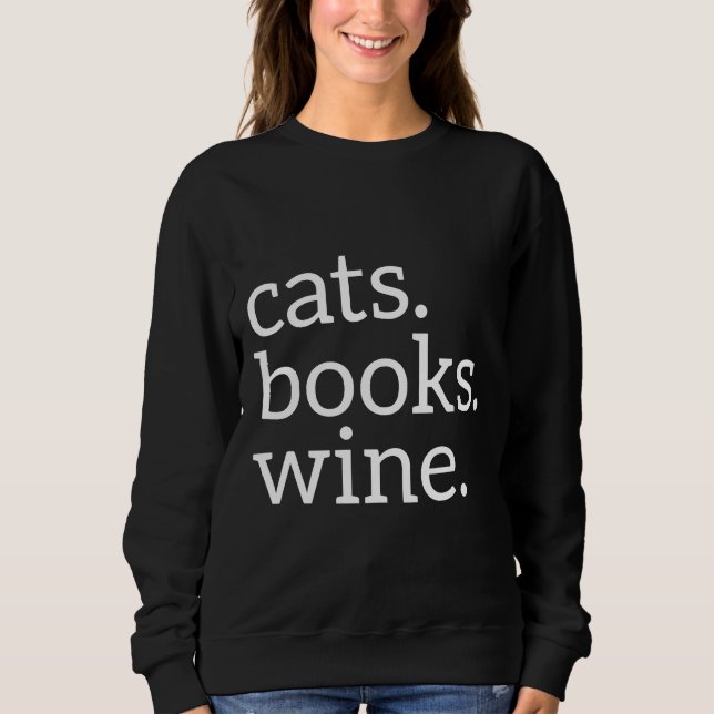 Camiseta Gatos Livros Vinho (Frente)