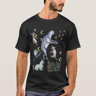 Camiseta Gatos Medievais Feios