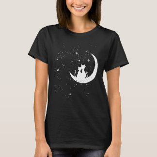 Camiseta Gatos Moon Crescente