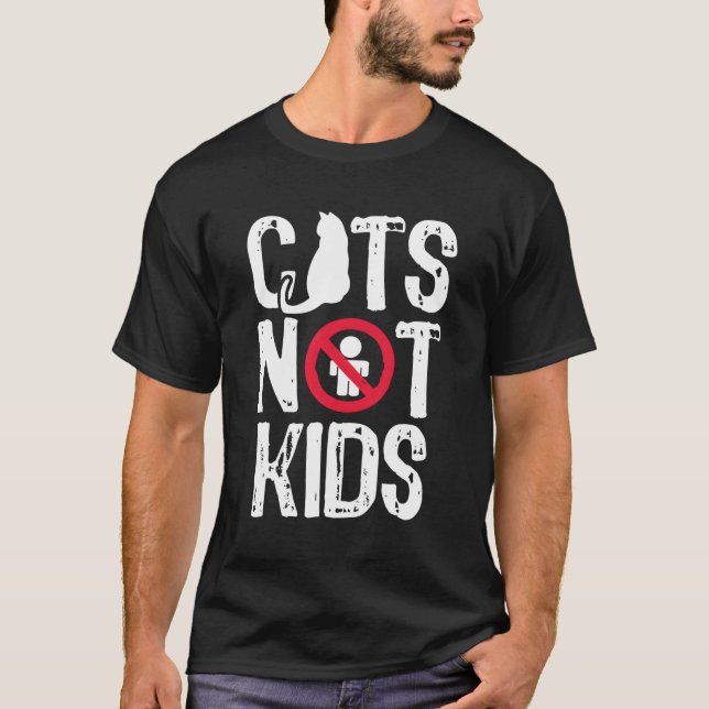 Camiseta Gatos Não Gato Gato Proprietário De Pet Kitten (Frente)