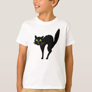 Camiseta Gatos Negros Brancos Malditos Trick Halloween Tric