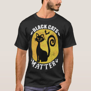 Camiseta Gatos Negros Importam Mata de Halloween