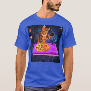 Camiseta Gatos No Espaço Astral Cósmico Astronauta Design E