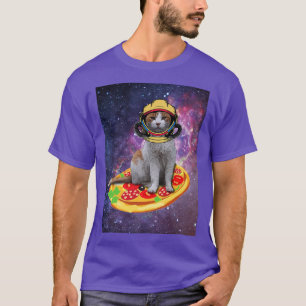 Camiseta Gatos No Espaço - Astral Design astronauta Cósmico