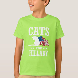 CAMISETA GATOS PARA HILLARY