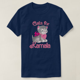 Camiseta Gatos para Kamala