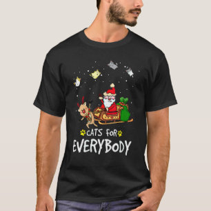 Camiseta Gatos Para Todos Natal Feio De Natal Gato