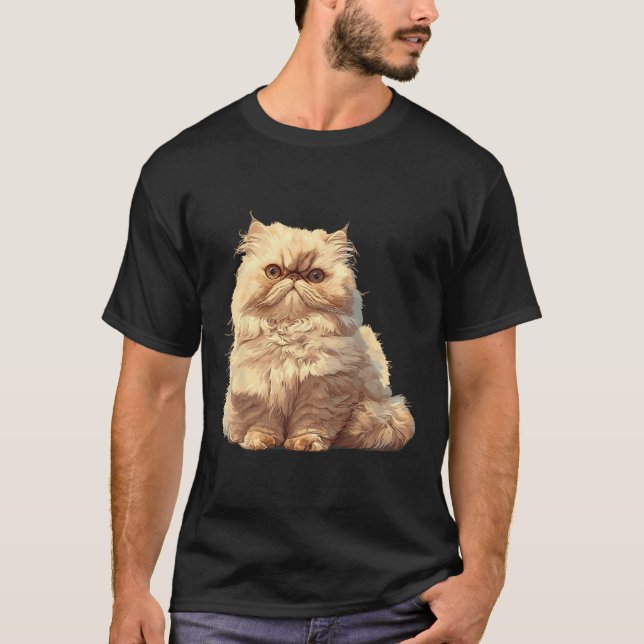 Camiseta Gatos Persa Gatos Persa (Frente)