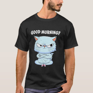 Camiseta Gatos Persas Engraçados MORGENMUFFEL Dono de Gato