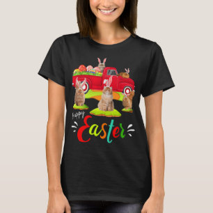 Camiseta Gatos Persianos Bonitos Que Andam Caminhão Vermelh