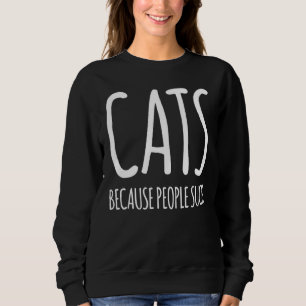 Camiseta Gatos Porque Pessoas Chupam