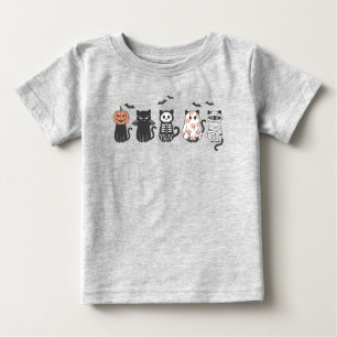 Camiseta Gatos Pretos Do Halloween Estragam Engraçados