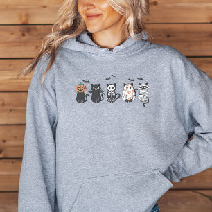 Camiseta Gatos Pretos Do Halloween Estragam Engraçados