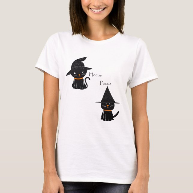 Camiseta Gatos Pretos do Pocus do Hocus (Frente)