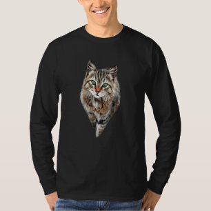 Camiseta Gatos Pretos-Gato-Amarelo-Olhos