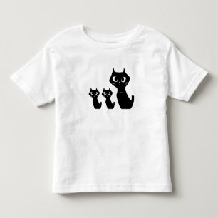 Camiseta Gatos Pretos Sortudos