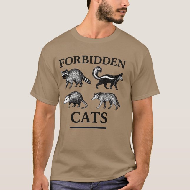Camiseta Gatos Proibidos (Frente)
