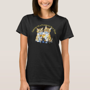 Camiseta Gatos Puros do Ano Novo