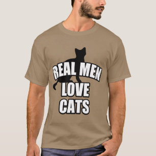 CAMISETA GATOS REAIS DO AMOR DOS HOMENS