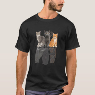 Camiseta Gatos Refletem Espelho Puma Cheetah Tiger Engraçad