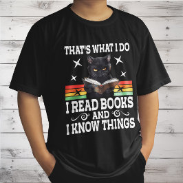 Camiseta Gatos Retro Livros O Leitor Halloween Lendo Presen