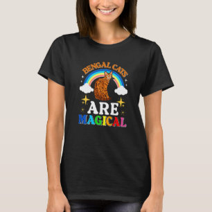 Camiseta Gatos São Gatos Bengalinos Magnéticos