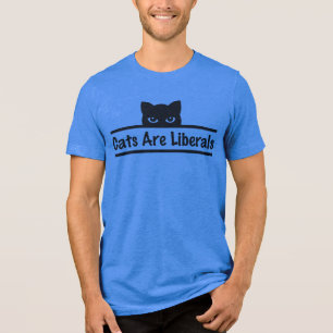 Camiseta Gatos são Liberais