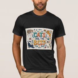 Camiseta Gatos São os Melhores