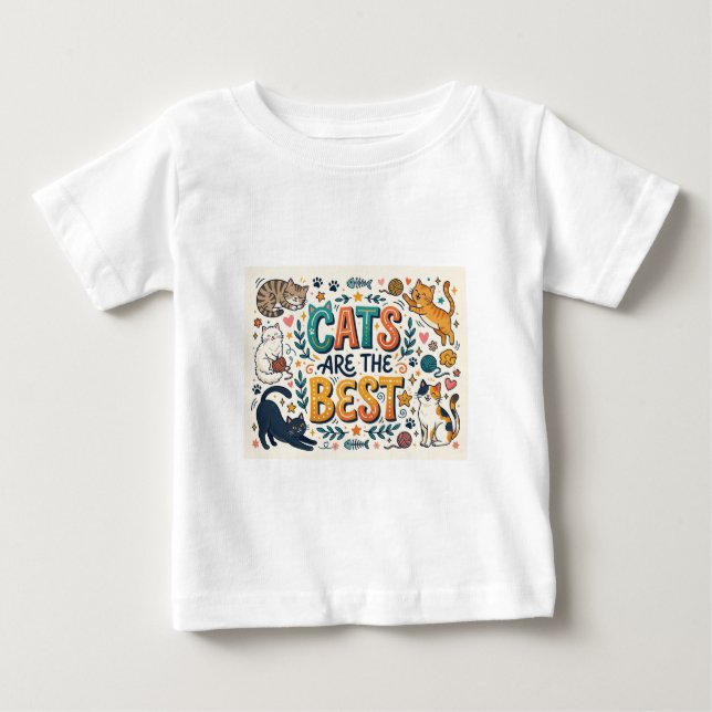 Camiseta Gatos São os Melhores (Frente)