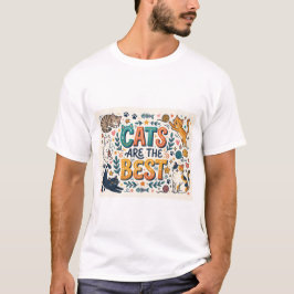 Camiseta Gatos São os Melhores