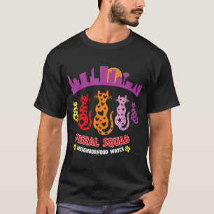 Camiseta Gatos Selvagens Salva de Gato de Gato TNR Gato de 